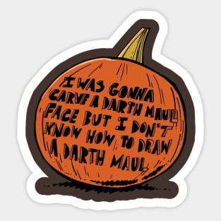 Jack-o-lantern Sticker